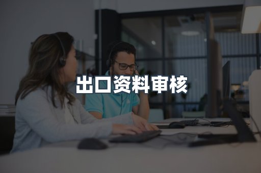 出口资料审核